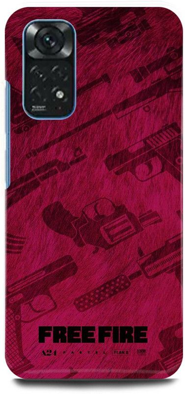 play fast Back Cover for Redmi Note 11 FREEFIRE, GAME  (Purple, Hard Case, Pack of: 1)
