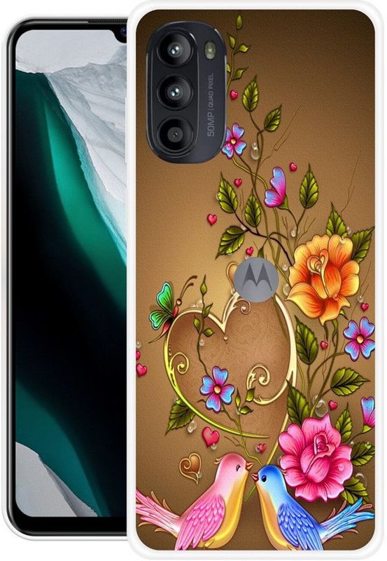 BAGRA Back Cover for Motorola Moto G52  (Multicolor, Grip Case, Silicon)