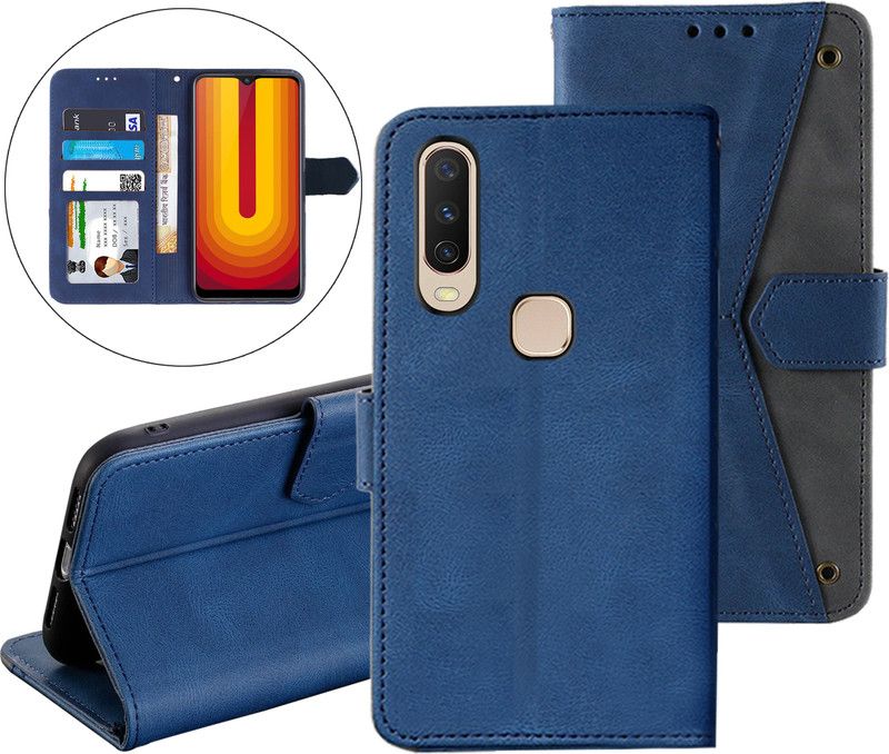 Autofocus Back Cover for Vivo U10  (Blue, Magnetic Case, Pack of: 1)