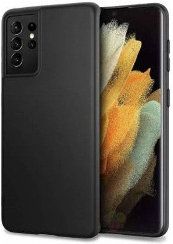 SNMART Back Cover for SAMSUNG Galaxy S21 Ultra 5G  (Black, Shock Proof, Pack of: 1)