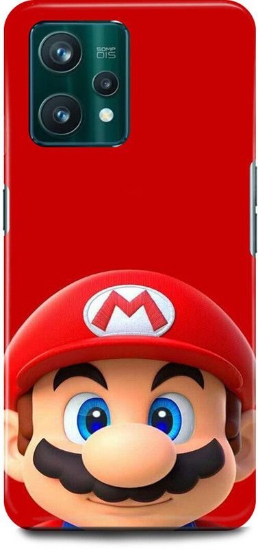 play fast Back Cover for Realme 9 Pro 5G, RMX3471 SUPER, MARIO, BROS, GAME  (Red, Hard Case, Pack of: 1)