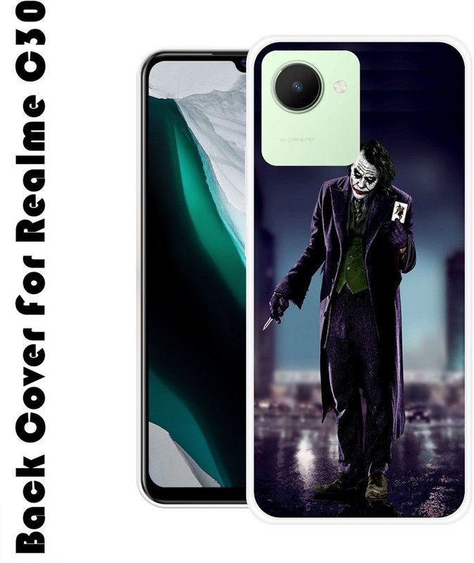 redfly Back Cover for Realme C30  (Multicolor, Grip Case, Silicon, Pack of: 1)