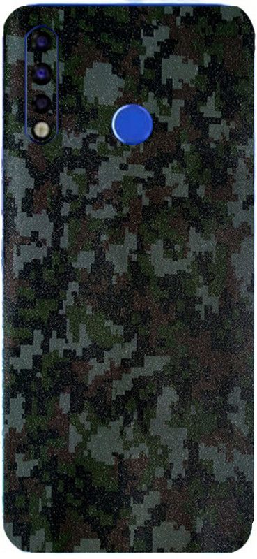 TJ CREATION Tecno Spark 4 Mobile Skin  (Ultra Super Camouflage Digital Skin With High Matte Finish.)