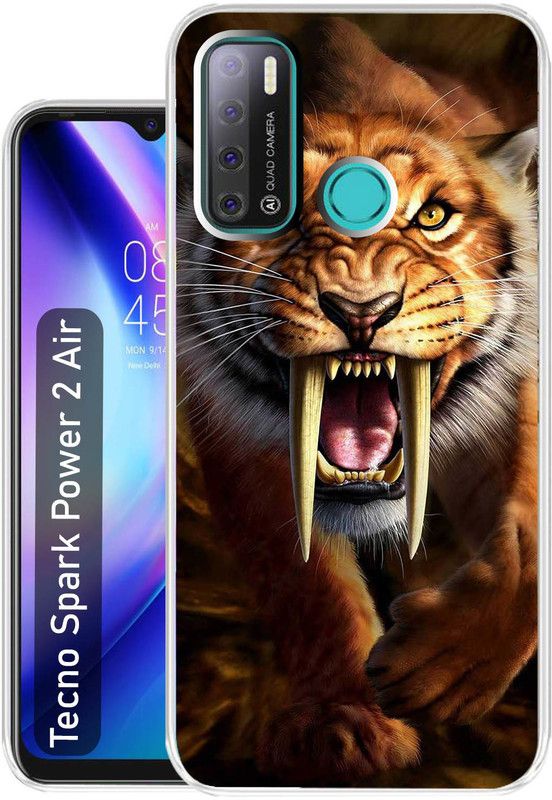 Flipkart SmartBuy Back Cover for Tecno Spark Power 2 Air  (Brown, Dual Protection, Silicon, Pack of: 1)
