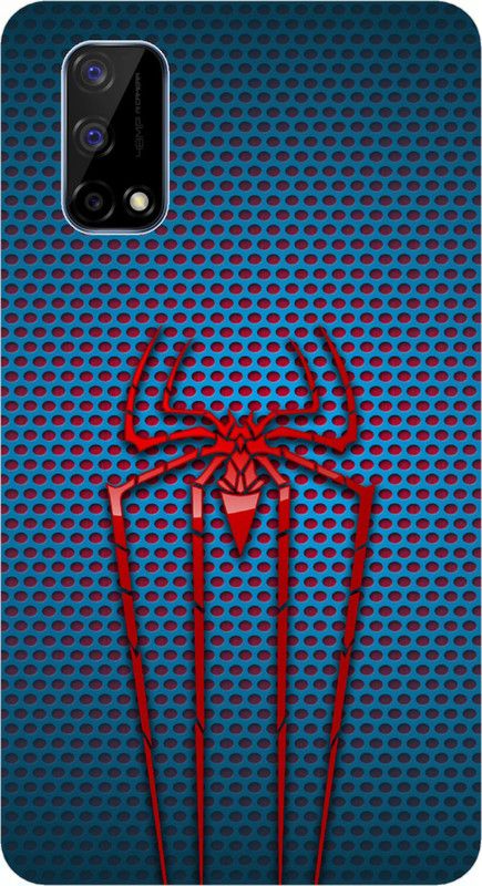 aemcesh Back Cover for Realme Narzo 30 Pro  (Red, Blue, Anti-radiation, Silicon, Pack of: 1)