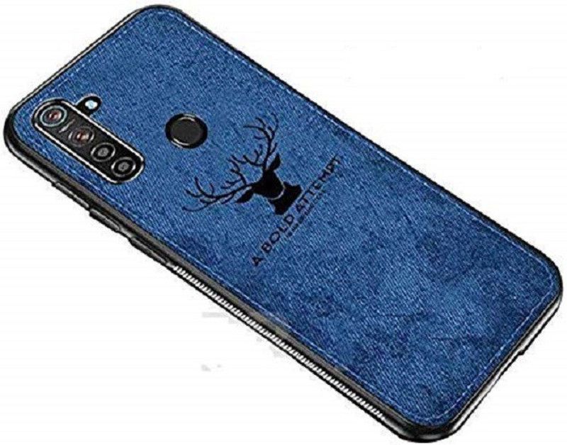 Rakulo Back Cover for Realme 5 Pro  (Blue, Dual Protection, Pack of: 1)