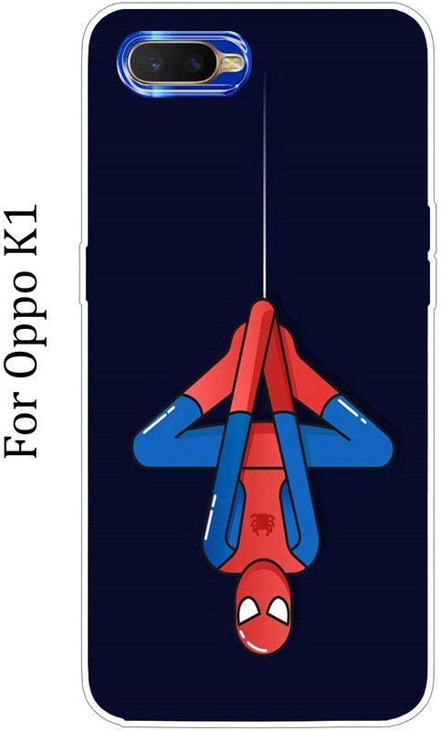 Mitzvah Back Cover for OPPO K1  (Multicolor, Grip Case, Silicon)