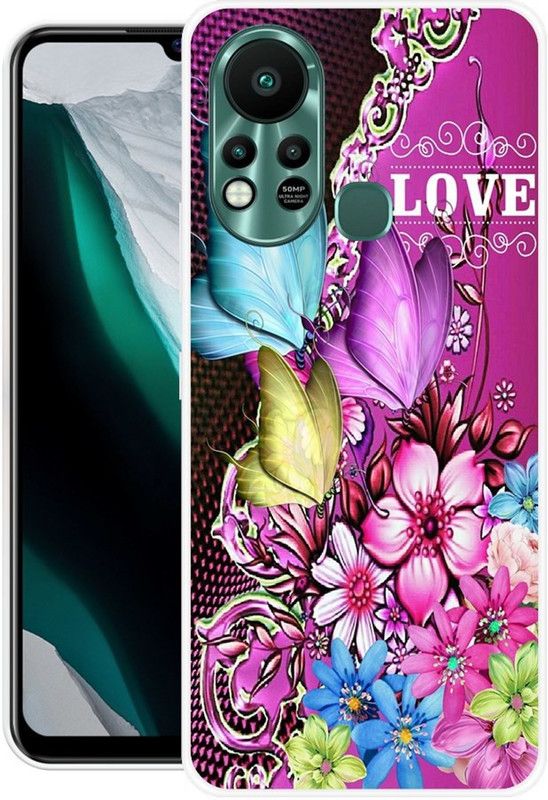 KLC Back Cover for Infinix Hot 11s  (Multicolor, Grip Case, Silicon)