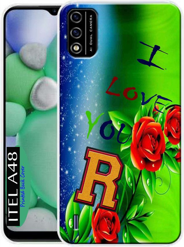 KENTAROELENE Back Cover for Itel A48  (Multicolor, Dual Protection, Silicon, Pack of: 1)