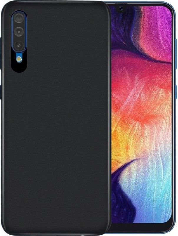 Sarju Back Replacement Cover for Mi A3, MiA3  (Black, Pack of: 1)