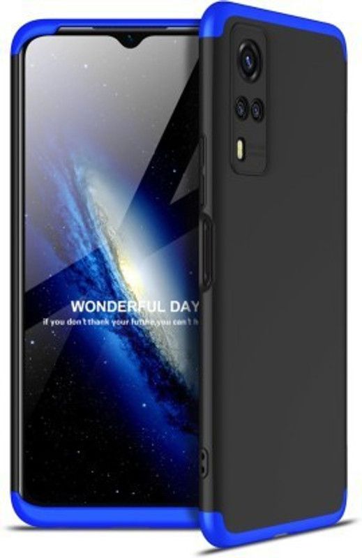 Cermarise Front & Back Case for Vivo Y51A  (Blue, Dual Protection, Pack of: 1)