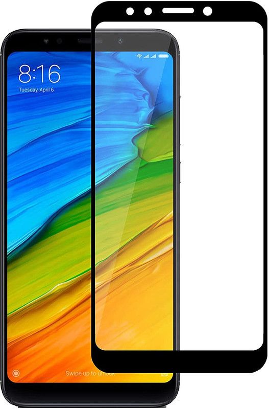 DSR Tempered Glass Guard for Mi Redmi 5, HD Clear, Bubble-Free, Anti-Scratch with Full Screen Coverage & Easy Installation Kit  (Pack of 1)