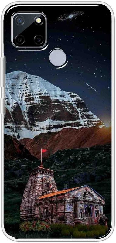 Printcase Back Cover for Realme C25, Realme C25s  (Multicolor, Dual Protection, Silicon, Pack of: 1)