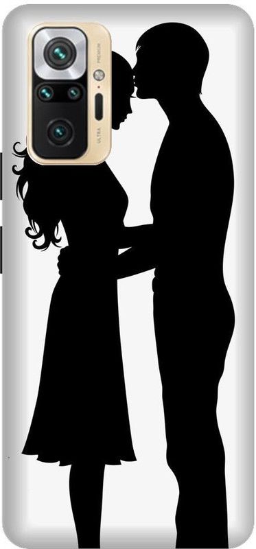 GRAFIQE Back Cover for REDMI Note 10 Pro Max M2101K6I GIRL BOY LOVE, ANIME, SWEET COUPLE, TOGETHER, COUPLE KISS  (Multicolor, Shock Proof, Pack of: 1)