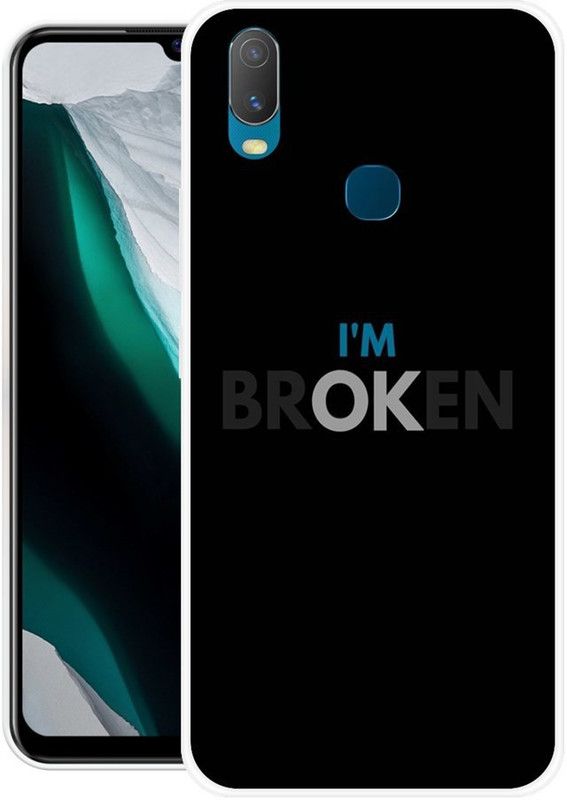JAYFOX Back Cover for Vivo Y11  (Black, Silicon)