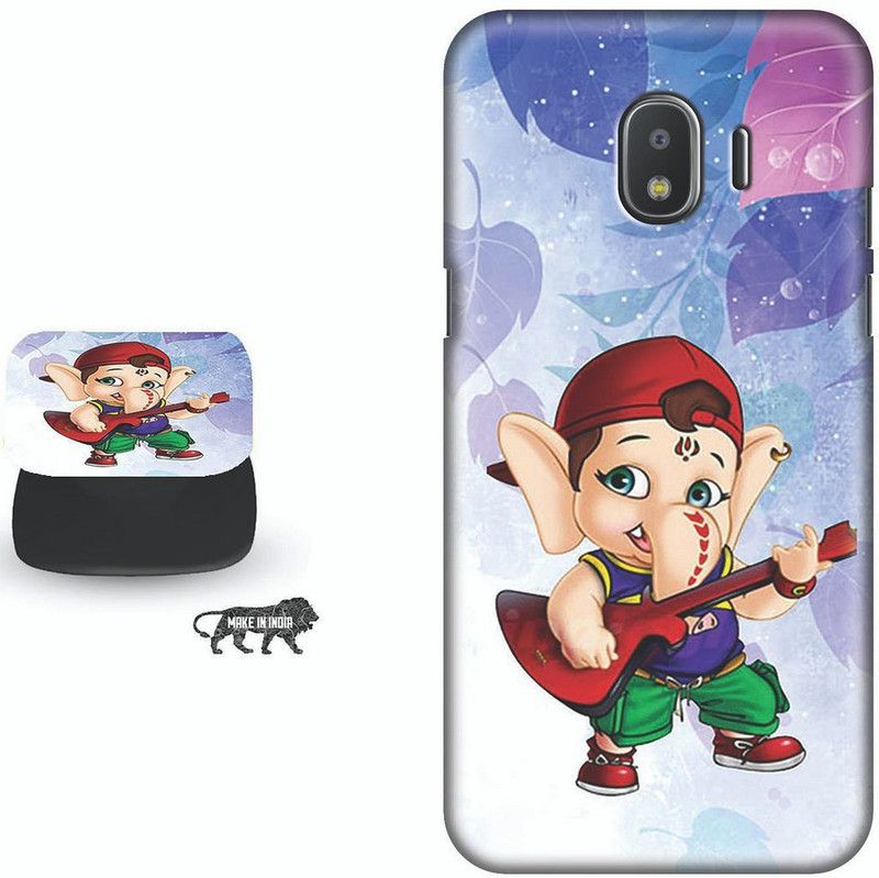 Zappy Back Cover for Samsung Galaxy J2 Core  (Multicolor, Cases with Holder, Pack of: 1)