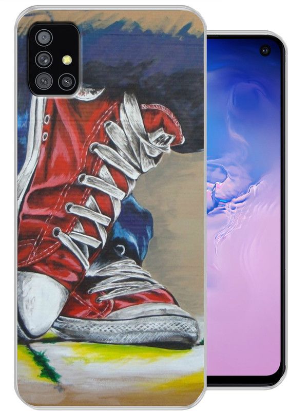 Allit Back Cover for Samsung Galaxy A51  (Multicolor, Silicon, Pack of: 1)