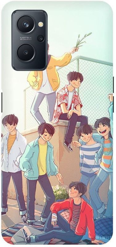 Vinsmoke Back Cover for Realme 9i BTS, BTs Cover, BTS Back Cover, Kpop, BTS Army, BTS Merch503  (Multicolor, Shock Proof)