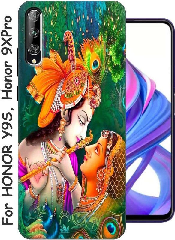 YorktoSis Back Cover for Honor Y9S, Honor 9X Pro 2540  (Orange, Grip Case, Silicon, Pack of: 1)