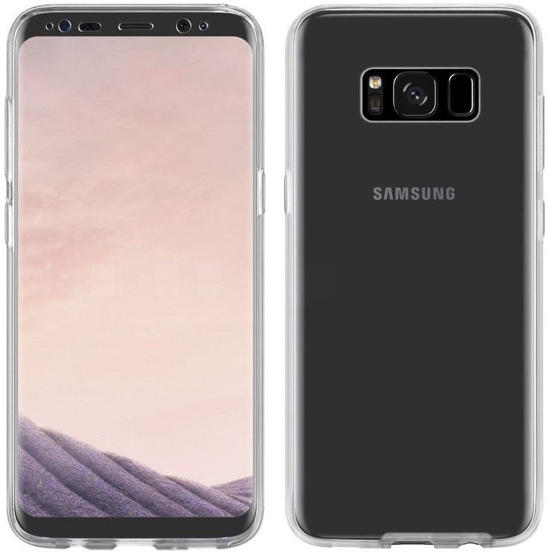 Phone Back Cover Back Cover for Samsung Galaxy S8 Plus, Samsung Galaxy S8, Samsung Galaxy S8 Plus, Samsung Galaxy S8 Plus  (Transparent, White, Grip Case, Pack of: 1)