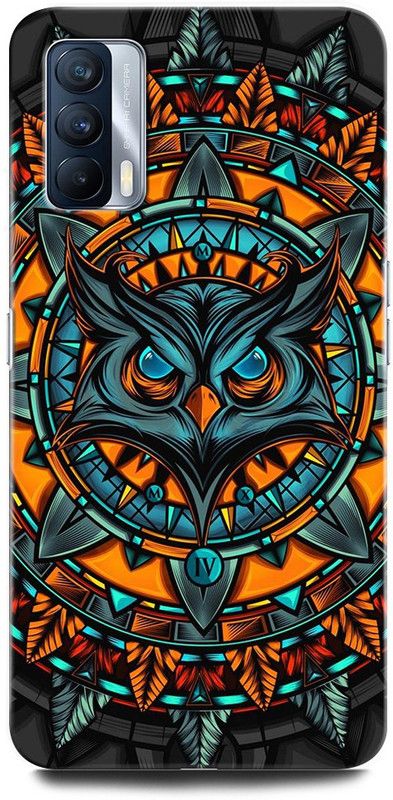 ORBIQE Back Cover for Realme X7 RMX3092 OWL, TRIPPY, WORLD, EYE, USA, ILLUMINATI, MASONICO, OWL  (Multicolor, Hard Case, Pack of: 1)