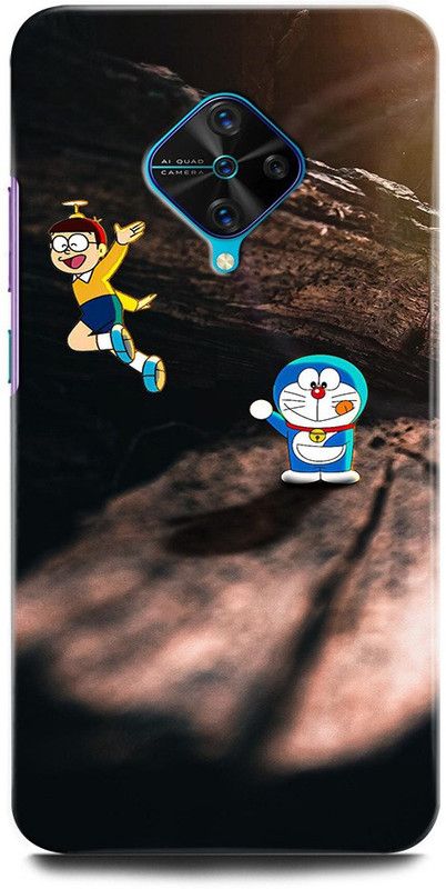 GRAFIQE Back Cover for Vivo S1 Pro 1920|PD1945F_EX DORAEMON, NOBITA, CARTOON, FUNNY, CUTE, DORAEMON, DOREMON  (Multicolor, Shock Proof, Pack of: 1)