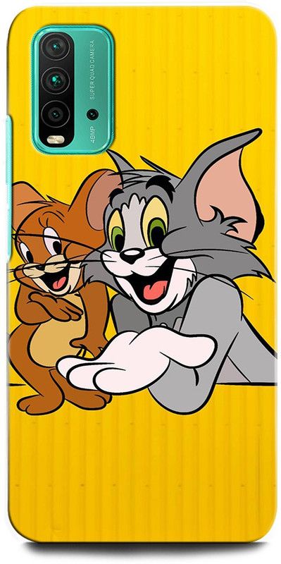 ORBIQE Back Cover for REDMI 9 Power MOBHQAB3 TOM AND JERRY, CARTOON NETWORK, CARTOON, JERRY, CUTE  (Multicolor, Hard Case, Pack of: 1)