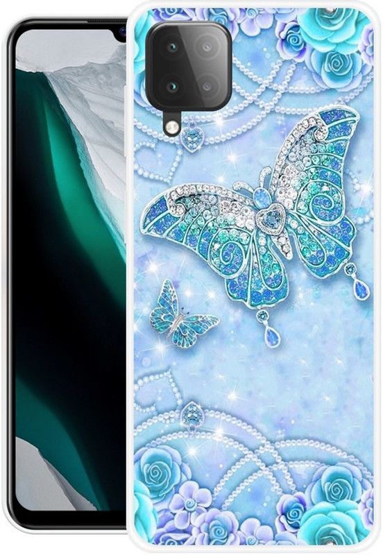 MUSKAY Back Cover for Samsung Galaxy M12, Samsung Galaxy A12  (Multicolor, Grip Case, Silicon, Pack of: 1)