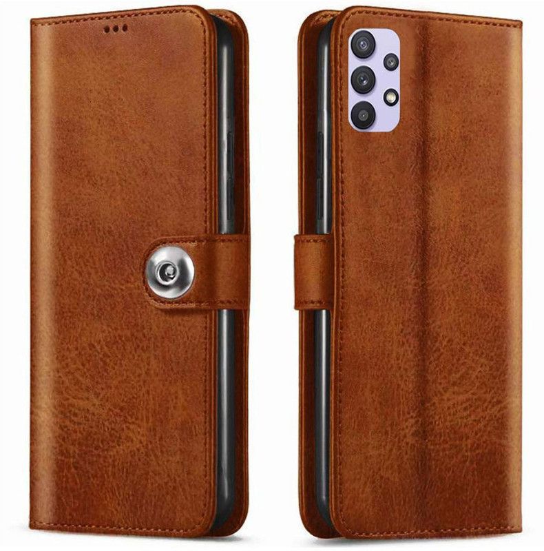 FASHUB Back Cover for SAMSUNG A23 4G  (Brown, Pack of: 1)