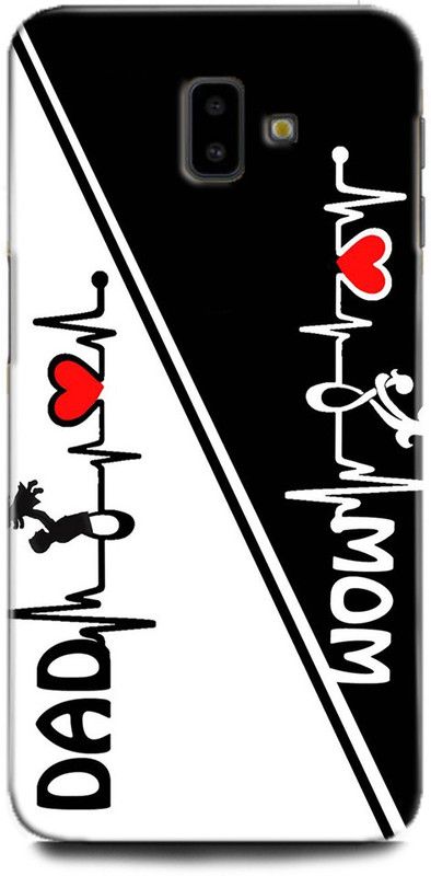 WallCraft Back Cover for SAMSUNG Galaxy J6 Plus MOM, DAD, MOTHER, MAA, FATHER, LIFE LINE MOM DAD, LOVE, QUOTES  (Multicolor, Dual Protection, Pack of: 1)