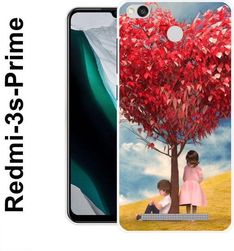 KLC Back Cover for Redmi 3s Prime  (Multicolor, Grip Case, Silicon)