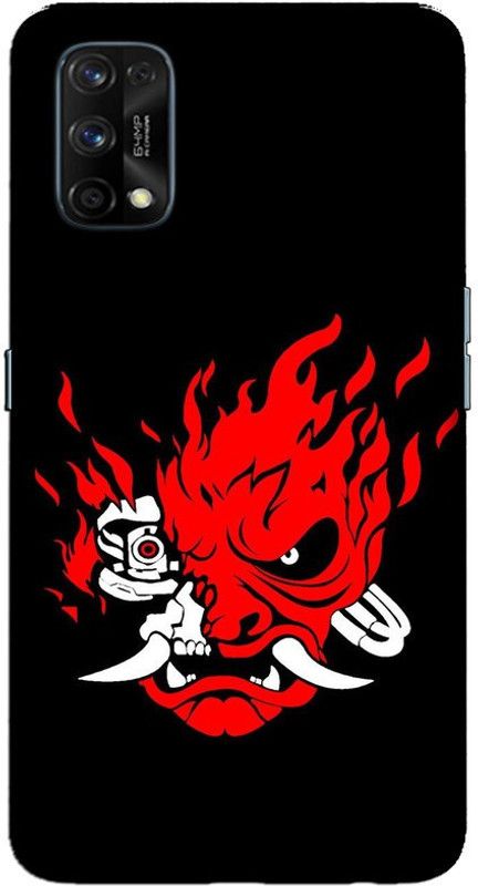 CROKIAN Back Cover for Realme 7 Pro Angry bull Back Cover  (Multicolor, Hard Case, Pack of: 1)
