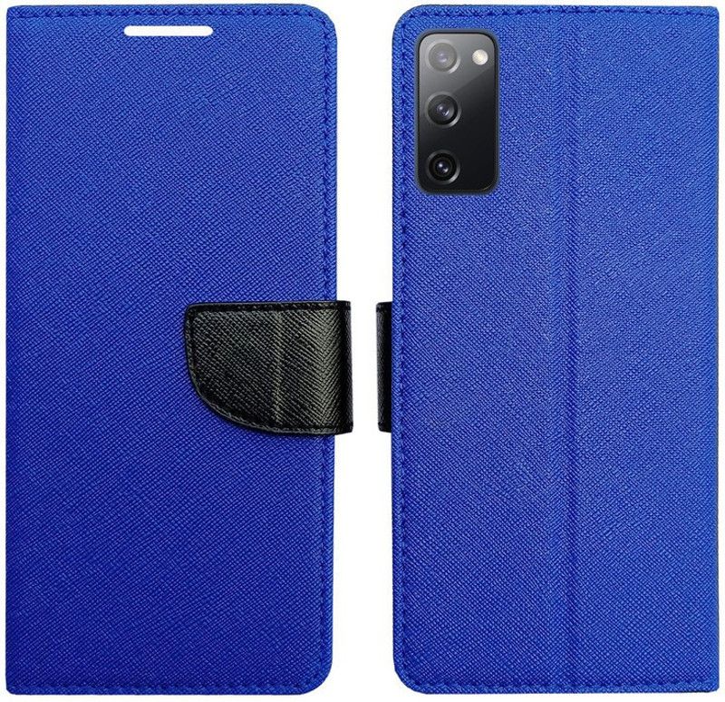 Dhar Flips Flip Cover for Samsung S20 FE 4G, Samsung S20 FE 5G in High Quality  (Blue, Pack of: 1)