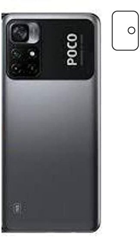goldentomb Back Camera Lens Glass Protector for AKDOTPRO Camera lens protector for POCO M4 Pro 4G  (Pack of: 1)