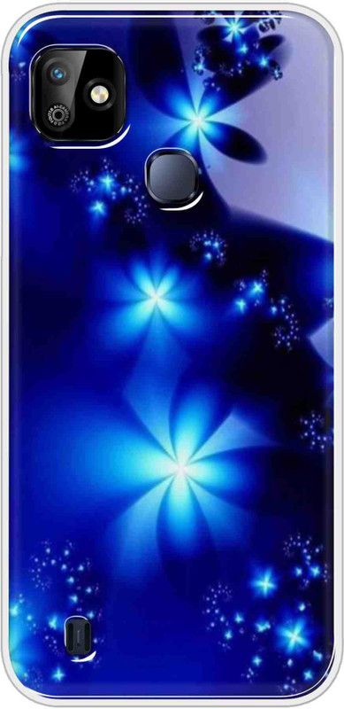 GAK Style Back Cover for Infinix Smart HD 2021  (Blue, White, Waterproof, Silicon, Pack of: 1)