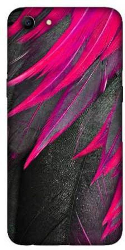 NDCOM Back Cover for Oppo A83  (Black, Pink, Hard Case, Pack of: 1)