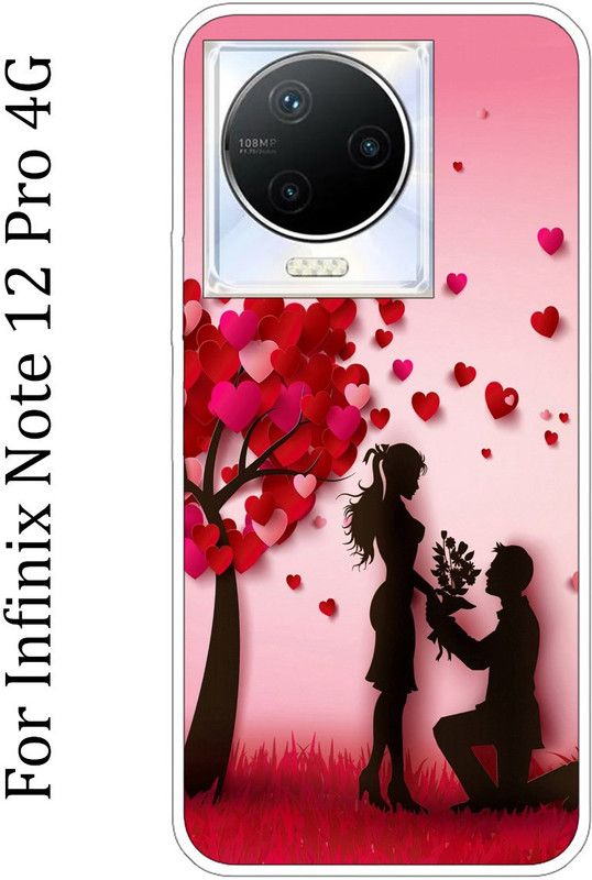 Ghumakkad Back Cover for Infinix Hot 12 Pro 4G  (Multicolor, Grip Case, Silicon, Pack of: 1)