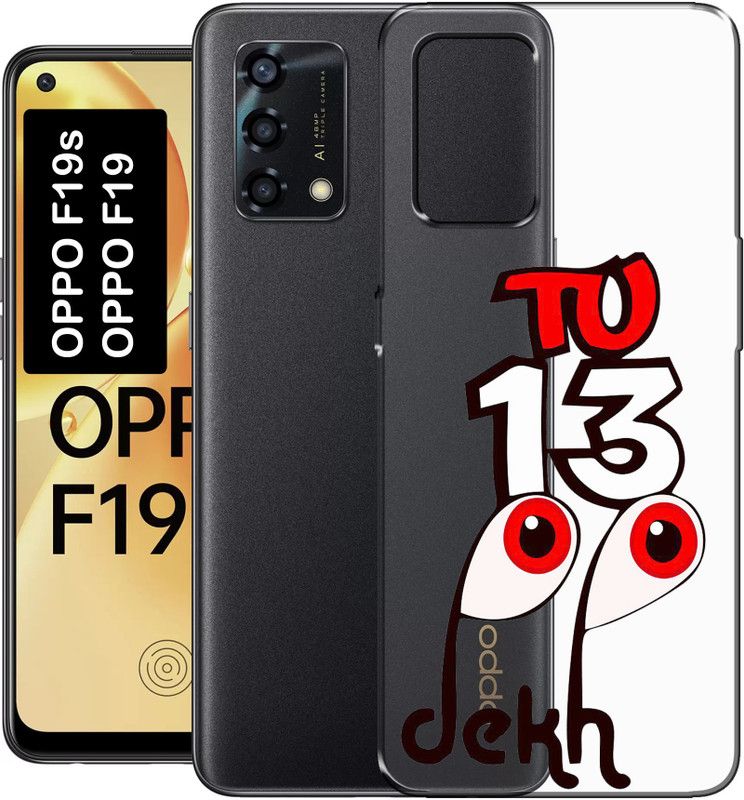 kudia Back Cover for Oppo F19s, Oppo F19, CPH2219, CPH2223  (Multicolor, Dual Protection, Silicon, Pack of: 1)