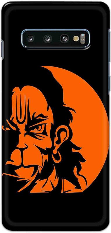 Alve Back Cover for Samsung Galaxy S10 Plus  (Black, Orange, Pack of: 1)