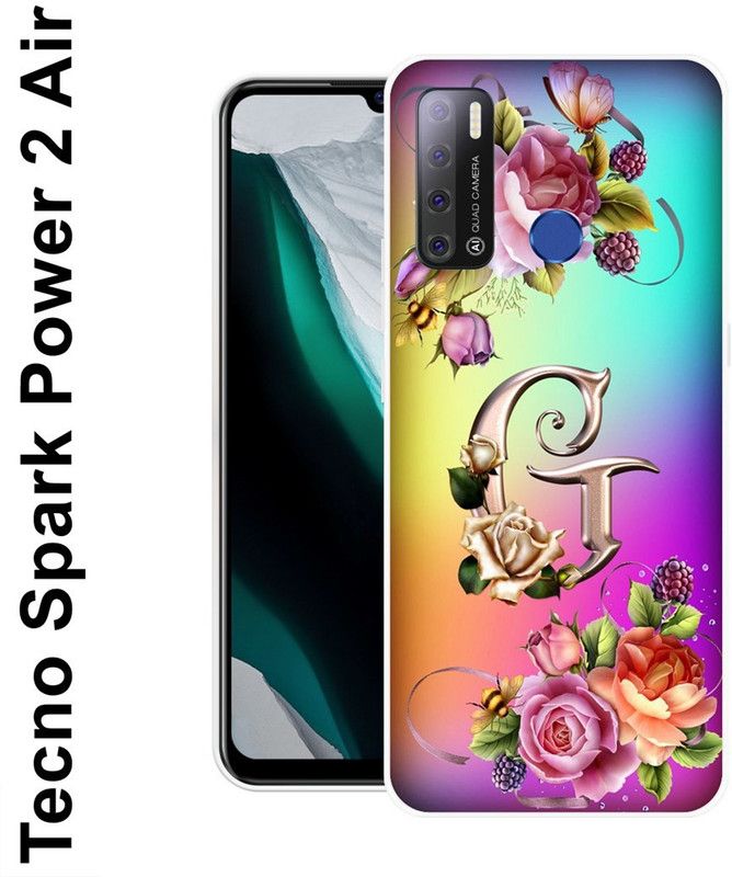 REALKING Back Cover for Tecno Spark Power 2 Air  (Multicolor, Grip Case, Silicon)