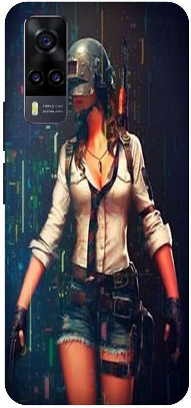THE NARAYANA COLLECTIONS Back Cover for VIVO Y51 (2020)- V2030-PUBG,GIRLS,THUG,LIFE,TATTOO,STYLISH  (Multicolor, Hard Case, Pack of: 1)