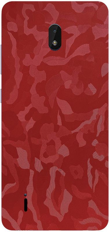 Scratchgard Nokia C01 Plus (Back + Side +Camera) Mobile Skin  (Camo Red)