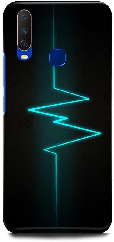 ZIGTOZAG SHOPPE Back Cover for vivo Y11  (Black, Green, Hard Case)