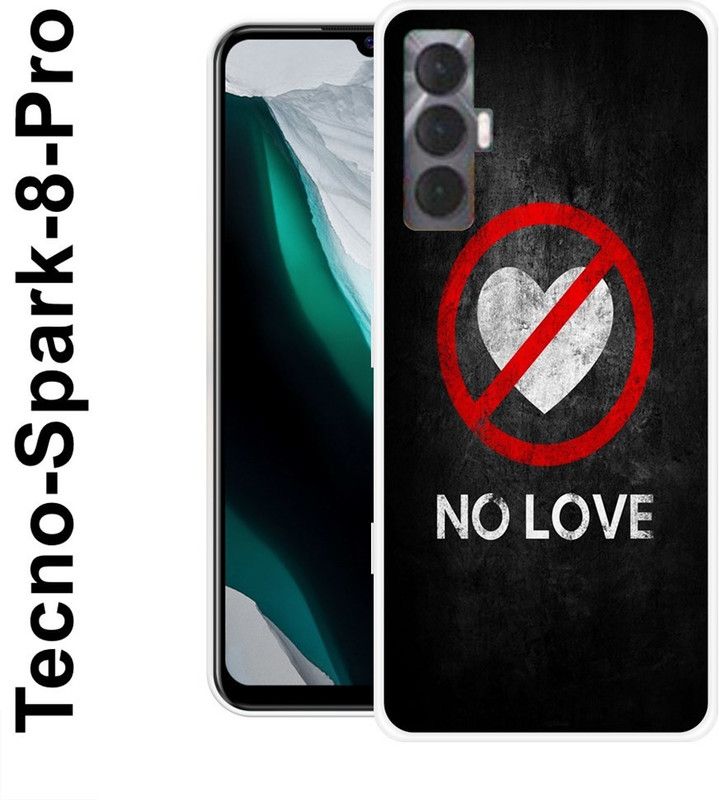 Sswastik Back Cover for Tecno Spark 8 Pro  (Multicolor, Silicon)