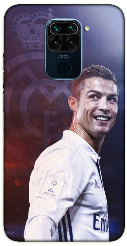 iprinto Back Cover for Mi Redmi Note 9 Footballer Back Cover  (White, Hard Case)