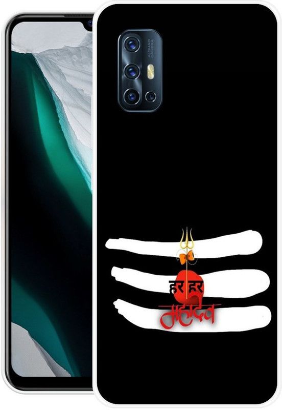 BLUEZAP Back Cover for Vivo V17  (Multicolor, Grip Case, Silicon, Pack of: 1)