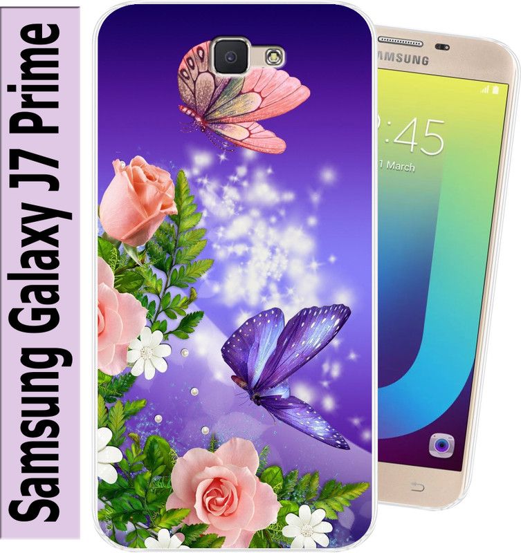 SmartGoldista Back Cover for Samsung Galaxy J7 Prime  (Multicolor, Silicon, Pack of: 1)
