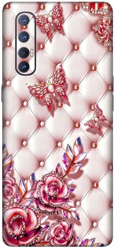 FCS Oppo Reno 3 Pro Mobile Skin  (Pink)