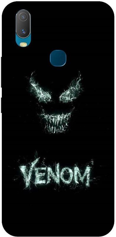 URCHIN Back Cover for Vivo Y17 Venom, Venom movie, Marval, Comic, Spiderman, Anti hero, Superhero  (Multicolor, Shock Proof, Pack of: 1)