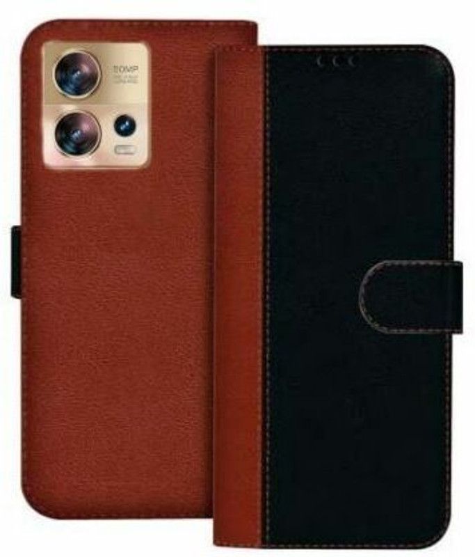 RharanxyN Back Cover for MOTOROLA Edge 30 Fusion in Cases & Covers  (Black, Brown, Shock Proof, Pack of: 1)